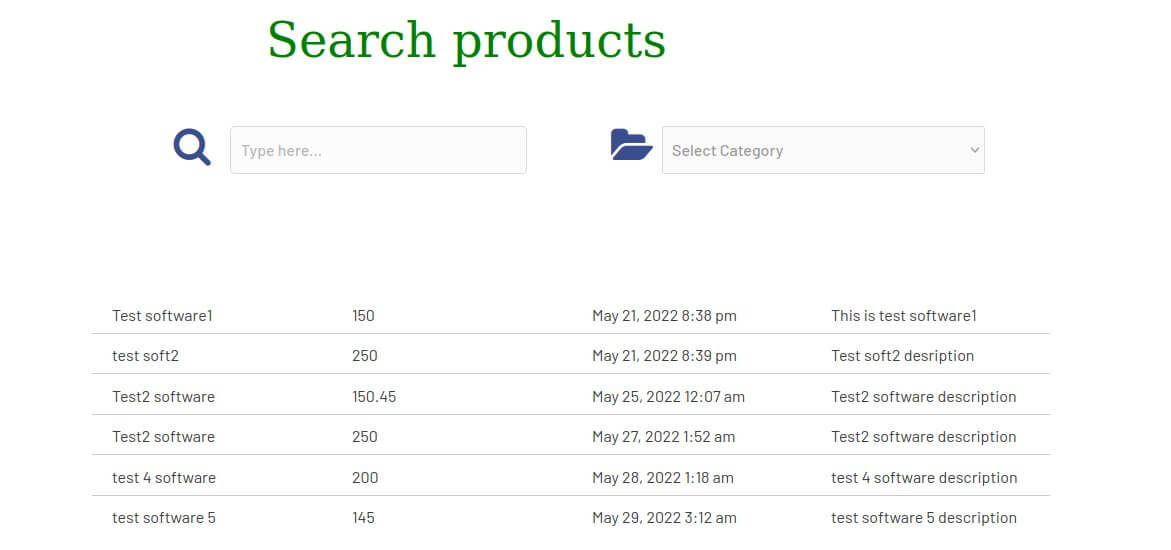 catalog page