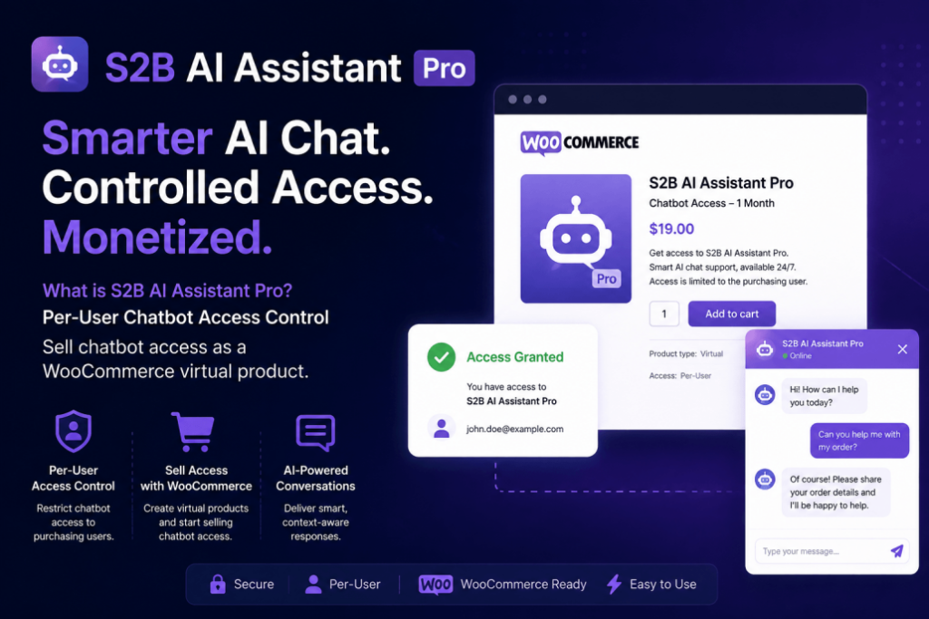S2B AI Assistant Pro